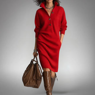 Vestido Elyon en rojo