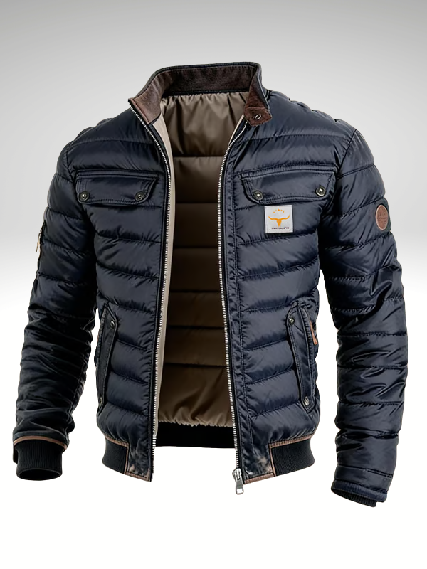 Chaqueta Varel en azul oscuro
