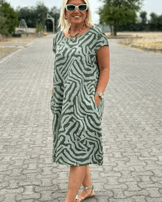 ALMA™ | VESTIDO DE CUELLO REDONDO