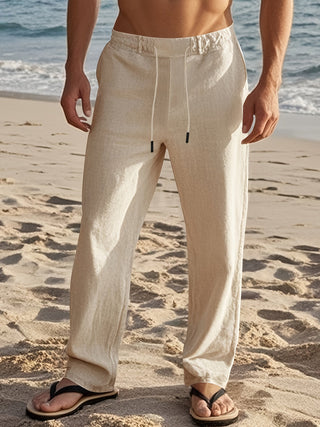 PANTALON EN LIN POUR HOMMES