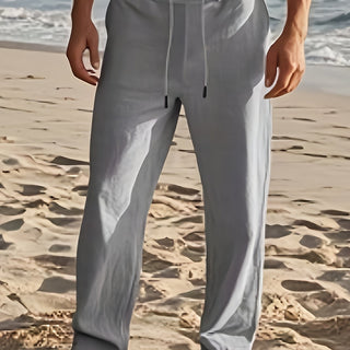 PANTALON EN LIN POUR HOMMES