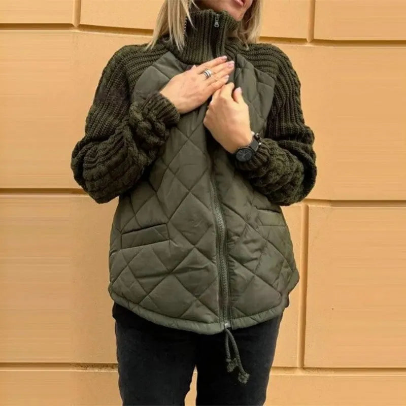 Chaqueta Greta en verde militar
