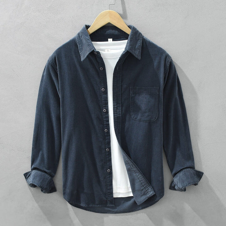 DENNIS | SOBRECAMISA DE PANA PARA HOMBRE