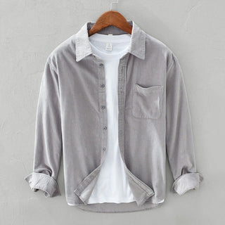 DENNIS | SOBRECAMISA DE PANA PARA HOMBRE