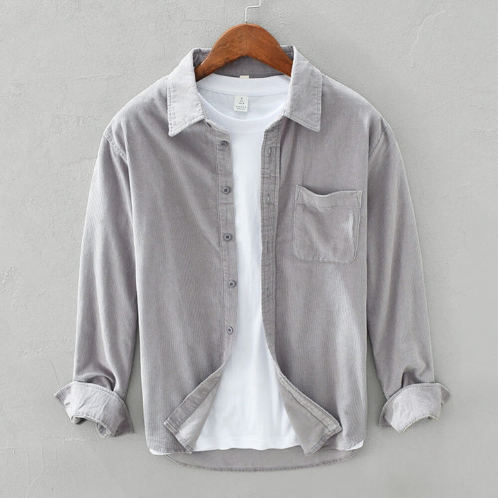 DENNIS | SOBRECAMISA DE PANA PARA HOMBRE