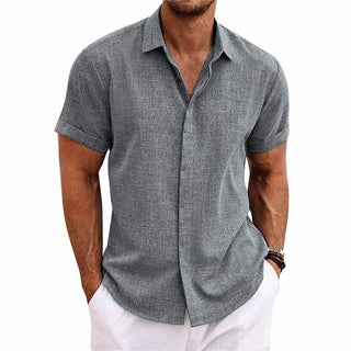 KEVIN | CAMISA ELEGANTE DE MANGA CORTA PARA HOMBRE