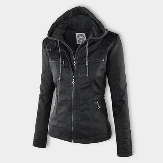 Flavia chaqueta efecto piel