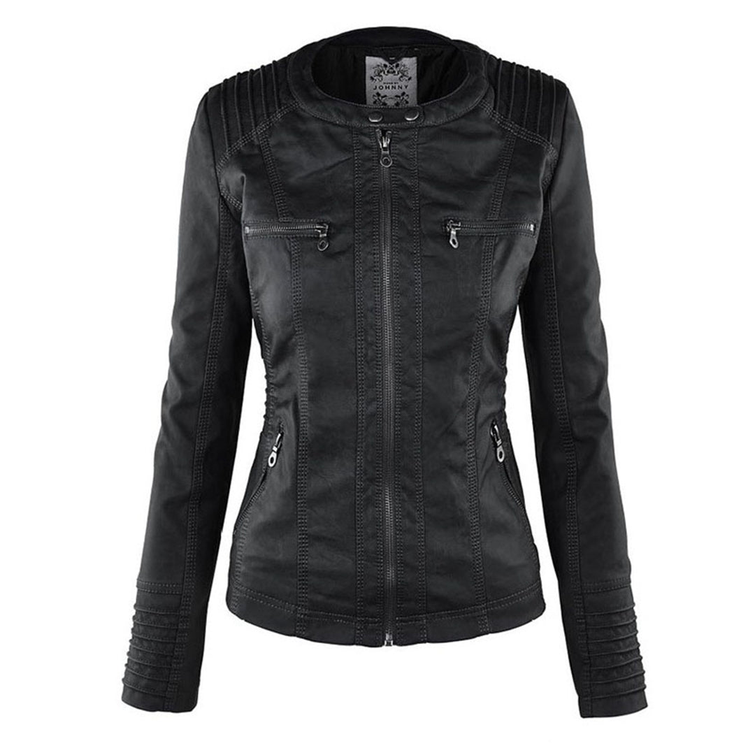 Flavia chaqueta efecto piel