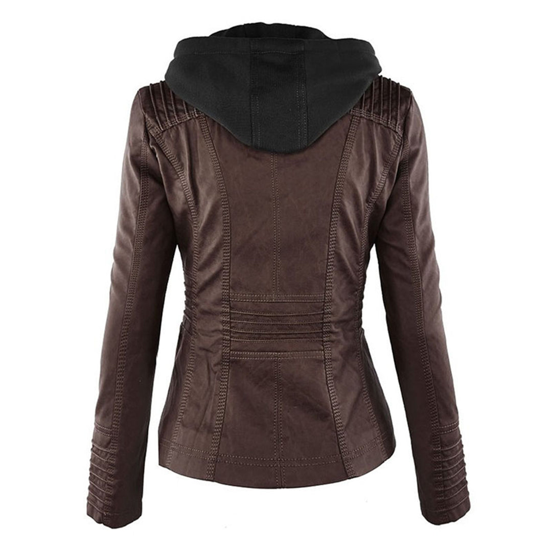 Flavia chaqueta efecto piel