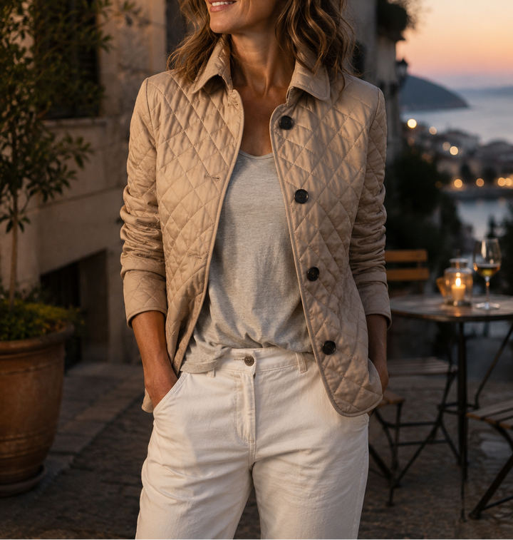 Loredana chaqueta acolchada ligera colores