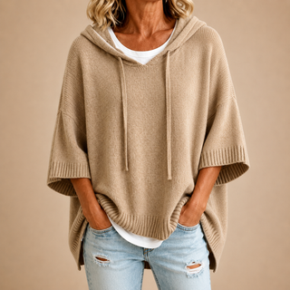 Poncho Oriana en caqui