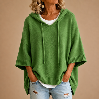 Poncho Oriana en verde