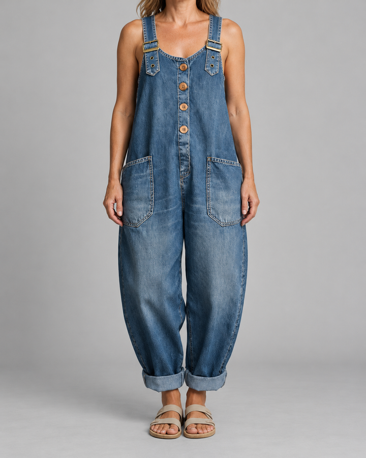 Emmylou | Mono utility de corte relajado