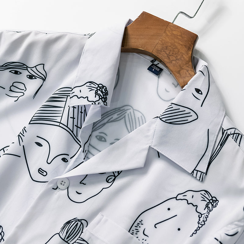 CAMISA DE VERANO ESTILO CUBANO PARA HOMBRES