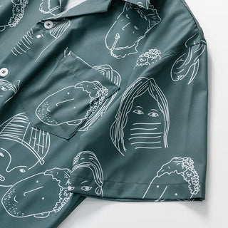 CAMISA DE VERANO ESTILO CUBANO PARA HOMBRES