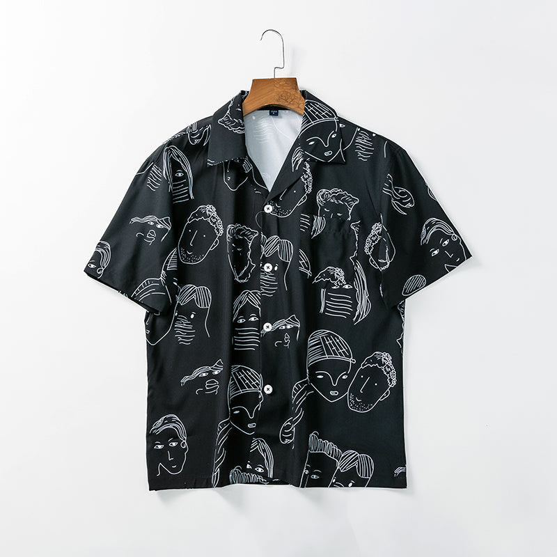 CAMISA DE VERANO ESTILO CUBANO PARA HOMBRES