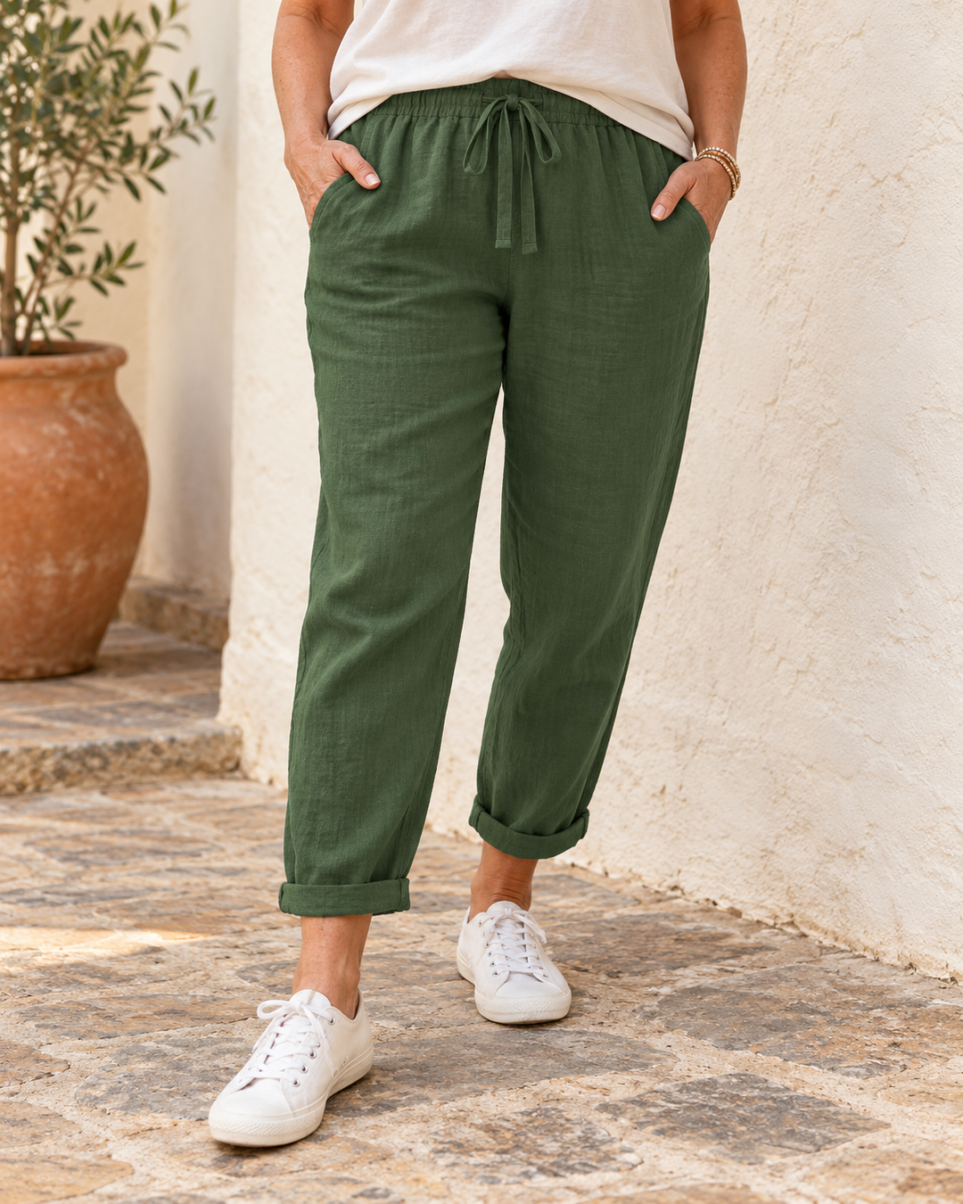 Hollis | Pantalón recto de corte relajado – virellomadrid