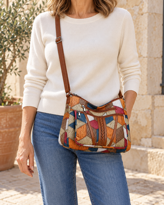 Roussel | Bolso patchwork de polipiel
