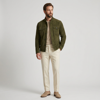 OSCAR | CHAQUETA DE ANTE