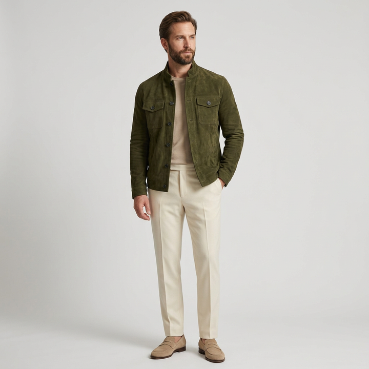 OSCAR | CHAQUETA DE ANTE