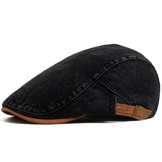 GUILLERMO™ | GORRA PLANA DE DENIM PREMIUM: ESTILO ATEMPORAL Y COMODIDAD PARA EL DÍA A DÍA