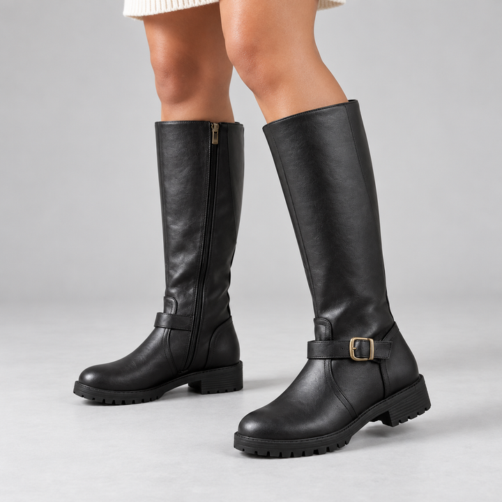 Francesca botas ortopédicas en negro