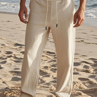 PANTALON EN LIN POUR HOMMES
