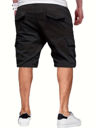 Pantalones cortos tipo cargo para hombre
