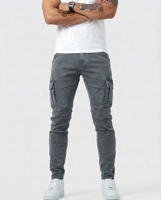 DAVID | PANTALÓN CARGO ELÁSTICO