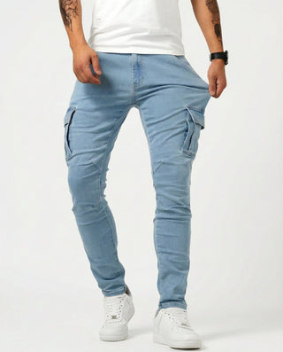 DAVID | PANTALÓN CARGO ELÁSTICO