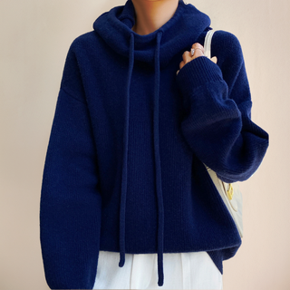 LETICIA | JERSEY DE CUELLO ALTO DE LANA MERINO