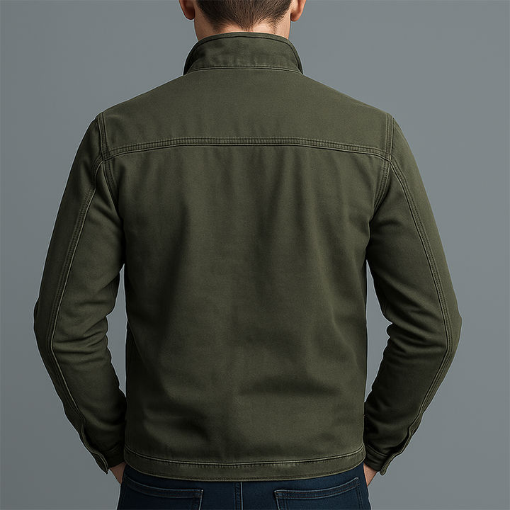 FÉLIX | CHAQUETA VINTAGE DE ALGODÓN CON CREMALLERA